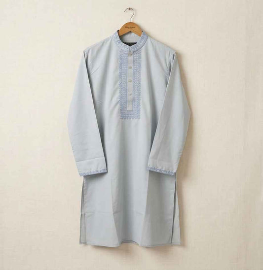 The Sky-Blue Artisan Panjabi|249 - Raakaat