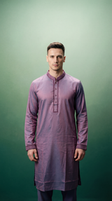 The Amethyst Luster (Purple Panjabi) P0016