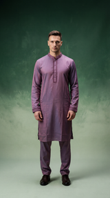 The Amethyst Luster (Purple Panjabi) P0016