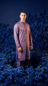 The Amethyst Luster (Purple Panjabi) P0016