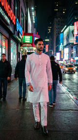 Ivory Grace Premium Panjabi P0010