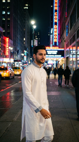 Ivory Grace Premium Panjabi P0010