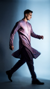 The Amethyst Luster (Purple Panjabi) P0016