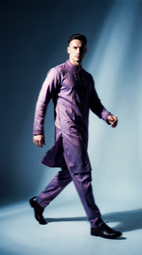 The Amethyst Luster (Purple Panjabi) P0016