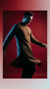 The Deep Cocoa (Brown Panjabi) P0018|223