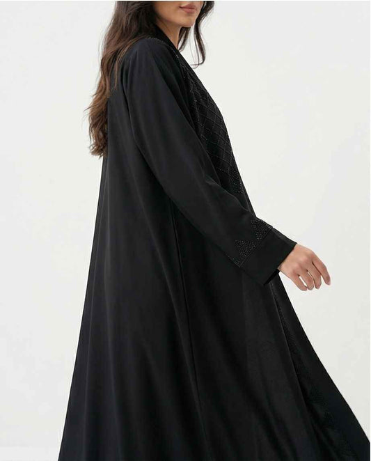 Luxury Handcrafted Embroidery Abaya Set - A0004 - Raakaat