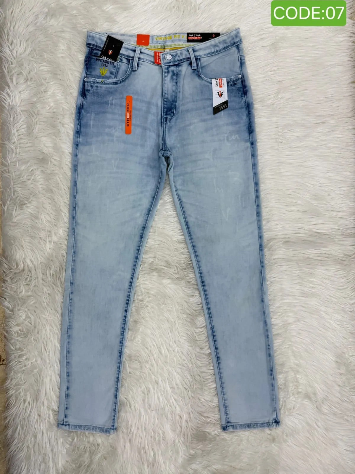 Premium Core Blue Denim Jeans Pant | 07 - Raakaat