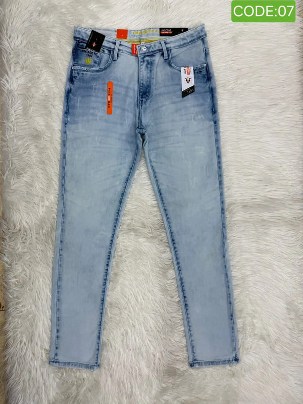 Premium Core Blue Denim Jeans Pant | 07 - Raakaat