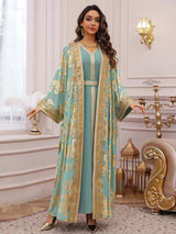 Women Dress Muslim Abaya Embroidery Party Jalabiya Ramadan Long Dresses Abayas Vestidos Largos Kaftan Arab Long Robe 2025