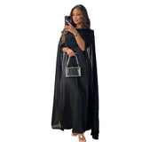 Muslim Women Maxi Dress Cloak Abaya Dubai Kaftan Eid Djellaba Kebaya Islam Clothing Cape Party Gown Caftan Marocain Robe