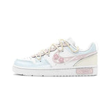 [Custom Chunhe Huayu S-BOX]Nike Court Borough Skateboard Shoes Women's Low-Top Blue