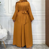 Modest Abayas For Women Muslim Sets Turkey Kaftan Islam Clothing Ramadan Ensembles Musulmans Caftan Marocain Femme Hijab Robe