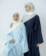 Eid Muslim Women Two Piece Set Kaftan Islam Lace Up Tops Skirt Suits Morocco Ensembles Abaya Turkey Ramadan Modest Outfits