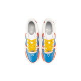 [Custom Men's mechanical style white, red and blue]Nike Air Force 1 07 Coverage Warm Low-Top Skateboard Shoes Men's Red White
