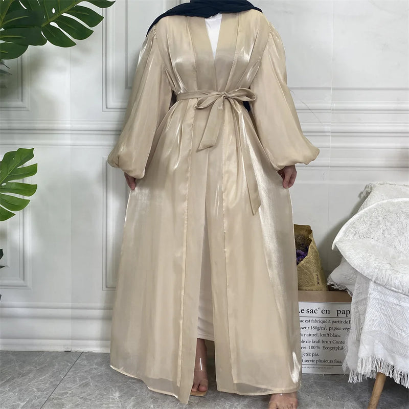 Modest Abaya Ramadan Dubai Robe Femme Musulmane Turkey Kaftan Islamic Clothing Muslim For Women Kimono Caftan Marocain Cardigan