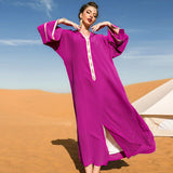 Moroccan Hooded Kaftan Dubai Abaya Turkey Muslim Arabic Eid Mubarak Long Dress Women Caftan Evening Party Robe Musulmane Femme