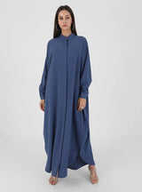 Woman Clothing Kaftan Muslim Robe Embroidered Loose and Breathable Djellaba Abaya Female Jubba Thobe Islam Bat Sleeve Dress Eid