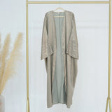 Fashion Shiny Abayas for Women Muslim Kimono Open Cardigan Dubai Kaftan Turkey Robe Arab Kebaya Islam Clothing Ramadan Eid Dress