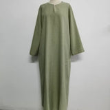 Women Muslim Modest Dress Turkey Kaftan Eid Djellaba Ramadan Islamic Clothing Dubai Abaya Kebaya Caftan Marocain Femme Jalabiya