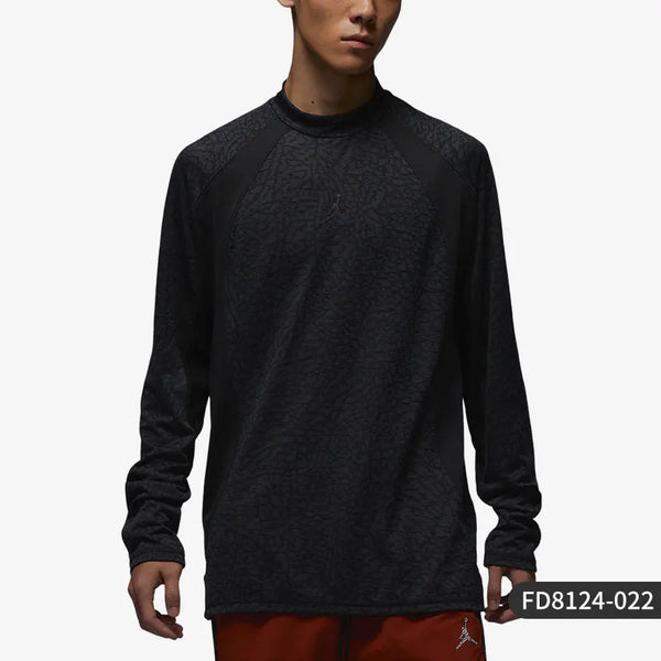 Nike Official Genuine JORDAN Men's Fashion Sport Loose Round Neck Long Sleeve T-Shirt FD8124-022