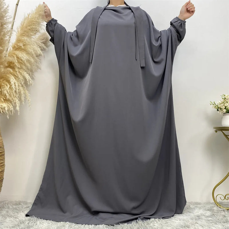 New Muslim women's prayer dress Ramadan abaya Middle East Dubai Turkey Eid dress and Islamic floor-length dress