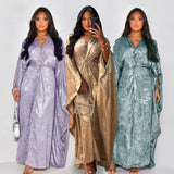 Loriya Elegant Spring Summer Party Dress Robe Abaya LR824 Size L/XL/XXL/XXXL for plus Size Women Fashionable Outerwear