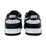 [Custom Peace and joy]Nike Dunk Low Wear-Resistant Low-Top Skateboard Shoes GS White Black