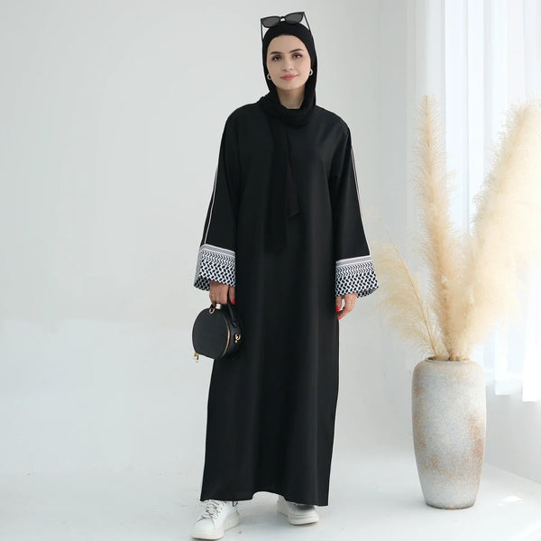 Women Muslim Modest Dress Turkey Kaftan Eid Djellaba Ramadan Islamic Clothing Dubai Abaya Kebaya Caftan Marocain Femme Jalabiya