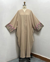 Djellaba Embroidery Open Dress Women Abaya Muslim Kimono Dresses Dubai Jalabiya Abayas Kaftan Islam Morocco Vestidos Kimono