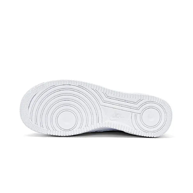 [Custom Lotus emerging from water]Nike Air Force 1 Anti-Slip Wear-Resistant Lightweight Breathable Low-Top Skateboard Shoes W