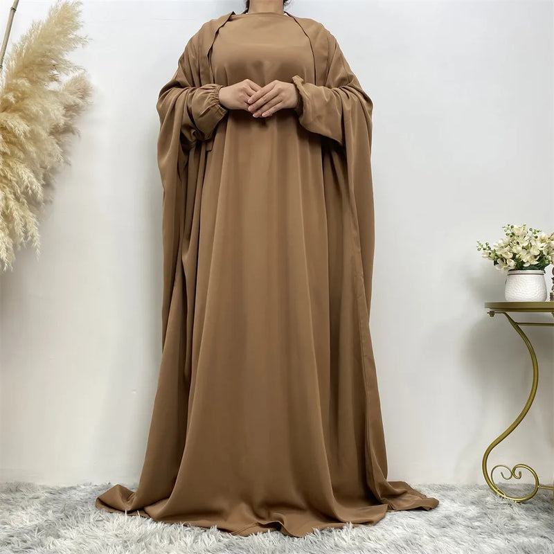 New Muslim women's prayer dress Ramadan abaya Middle East Dubai Turkey Eid dress and Islamic floor-length dress