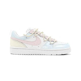 [Custom Chunhe Huayu S-BOX]Nike Court Borough Skateboard Shoes Women's Low-Top Blue