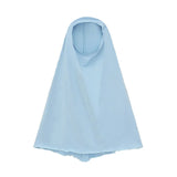 Muslim Islamic Baby Girls Ramadan Abaya With Hijab Full Length Robe Burka Maxi Little Kids Kaftan Girls Prayer Dresses Gowns