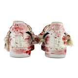 [Custom Crime Scene No. 7]Nike Air Force 1 SuiXin Size 7 Case Scene Coverage Wear-Resistant Low-Top Skateboard Shoes Unisex W