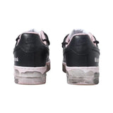[Custom AF Black powder S-BOX]Nike Air Force 1 Skateboard Shoes Women's Low-Top Black/Pink