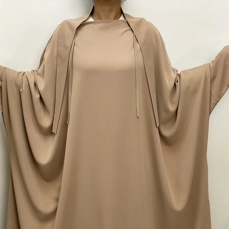 New Muslim women's prayer dress Ramadan abaya Middle East Dubai Turkey Eid dress and Islamic floor-length dress
