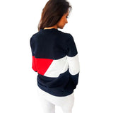 Color Block Pullover Hoodie for Casual Wear