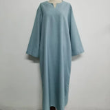 Women Muslim Modest Dress Turkey Kaftan Eid Djellaba Ramadan Islamic Clothing Dubai Abaya Kebaya Caftan Marocain Femme Jalabiya