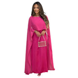 Muslim Women Maxi Dress Cloak Abaya Dubai Kaftan Eid Djellaba Kebaya Islam Clothing Cape Party Gown Caftan Marocain Robe