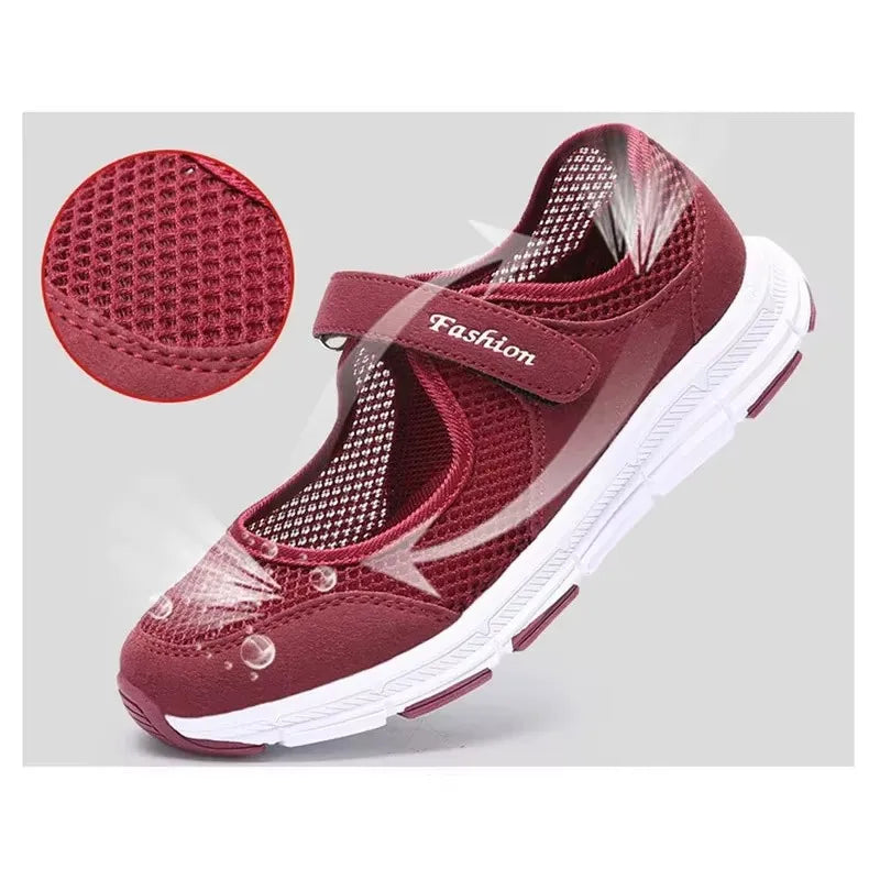 2025 Summer Women Casual Shoes  Flats Sneakers Female New Mesh Comfortable Breathable Slipony Shoes Woman nike shoes women