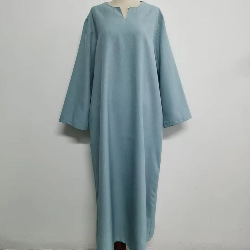 Women Muslim Modest Dress Turkey Kaftan Eid Djellaba Ramadan Islamic Clothing Dubai Abaya Kebaya Caftan Marocain Femme Jalabiya