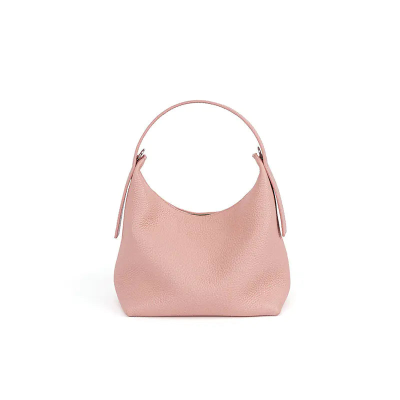 Soft Pillow Shoulder Bag in Cowhide for Women