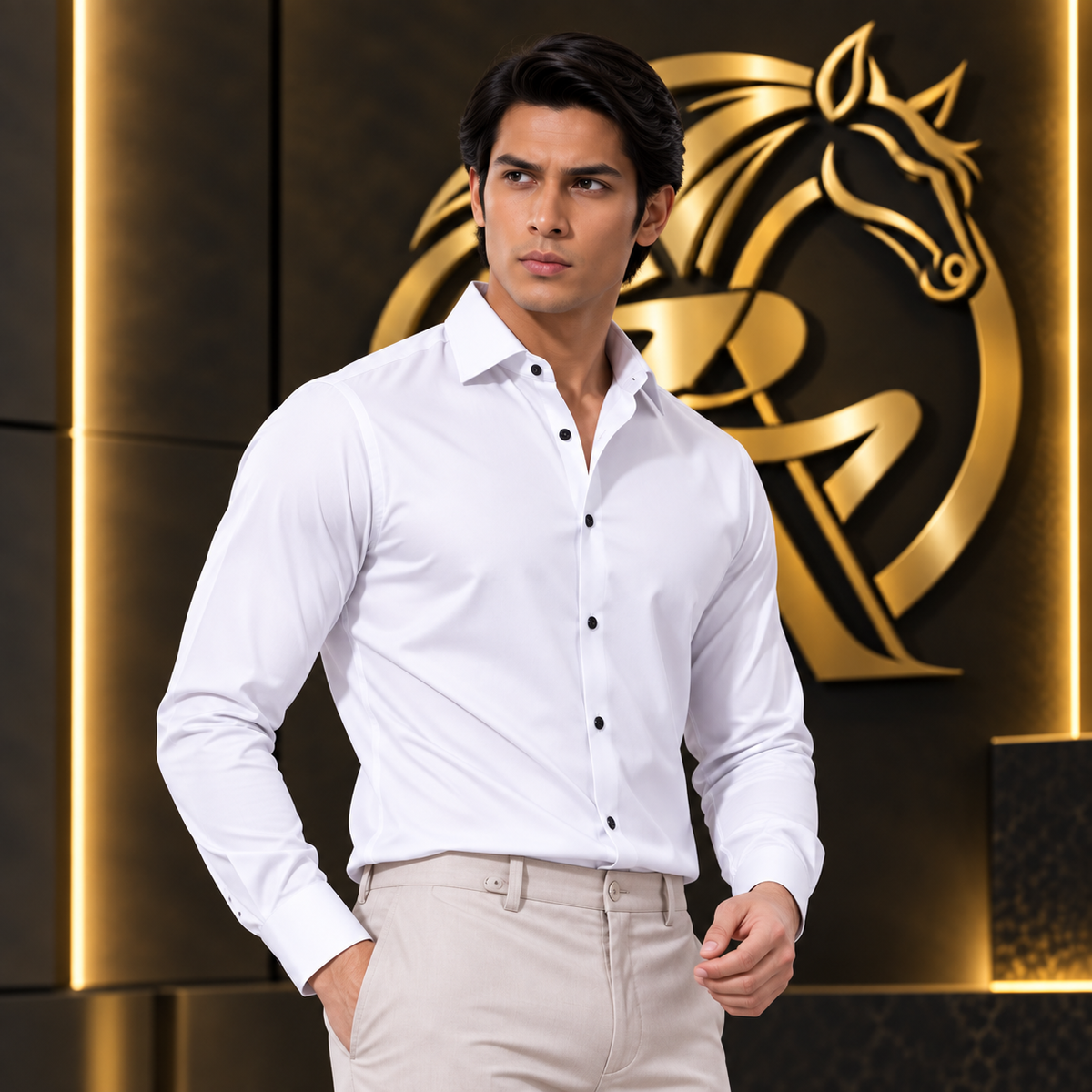Men’s Premium Formal Shirt – Long Sleeve..