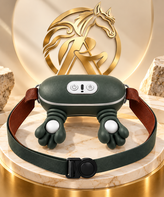 Rechargeable Neck & Shoulder Massager – Deep Kneading Portable Massage Device