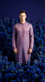 The Amethyst Luster (Purple Panjabi)  P0016
