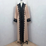 Lace Cardigan Robe for Muslim Women