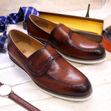 Handmade British Leather Casual Men's Shoes
