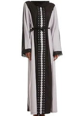 Lace Cardigan Robe for Muslim Women
