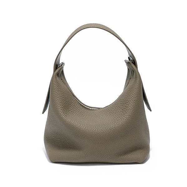 Soft Pillow Shoulder Bag in Cowhide for Women
