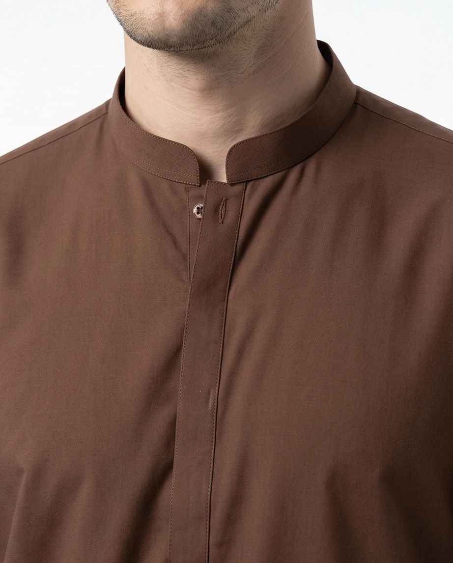 Classic Walnut Brown Salwar Kameez - Essential Modern Heritage | SK02 - Raakaat